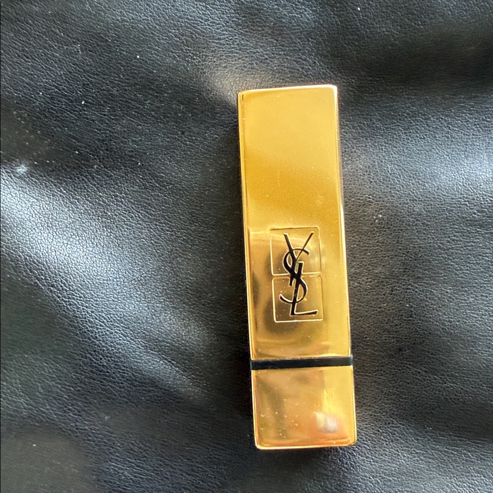 Yves Saint Laurent Gold Lipstick Case - Picture 1 of 4